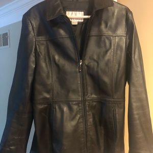 Nine West Extra Large Leather Jacket, Used